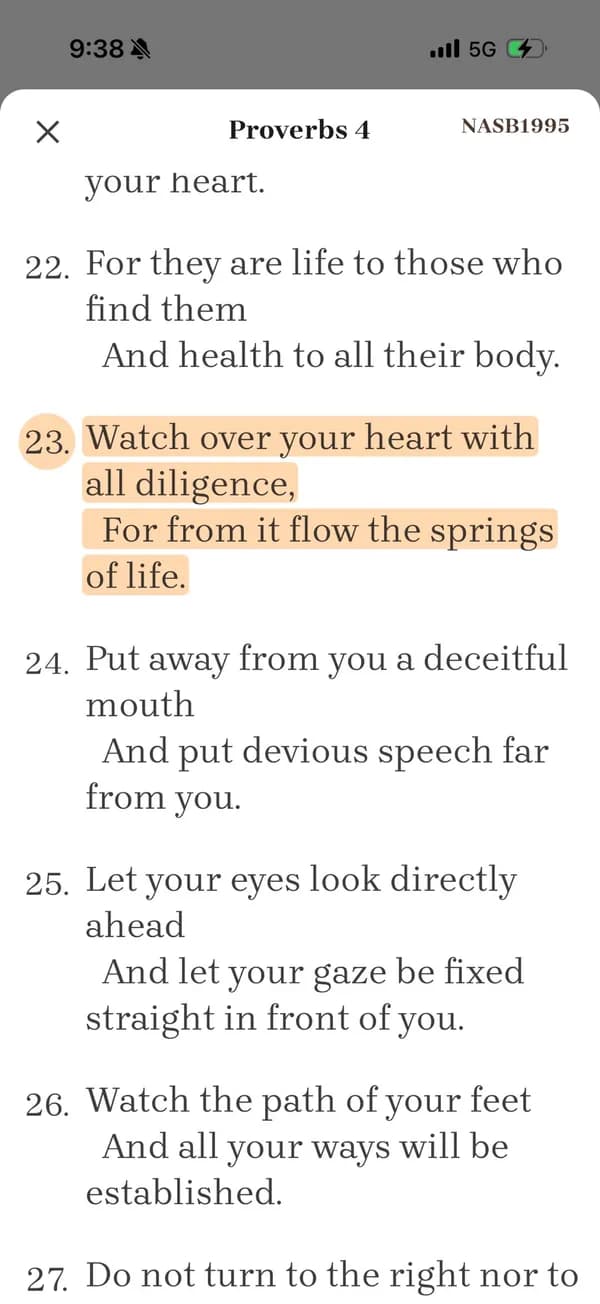 Scripture reference in a sermon note expanded to the full Bible passage in Bible Note