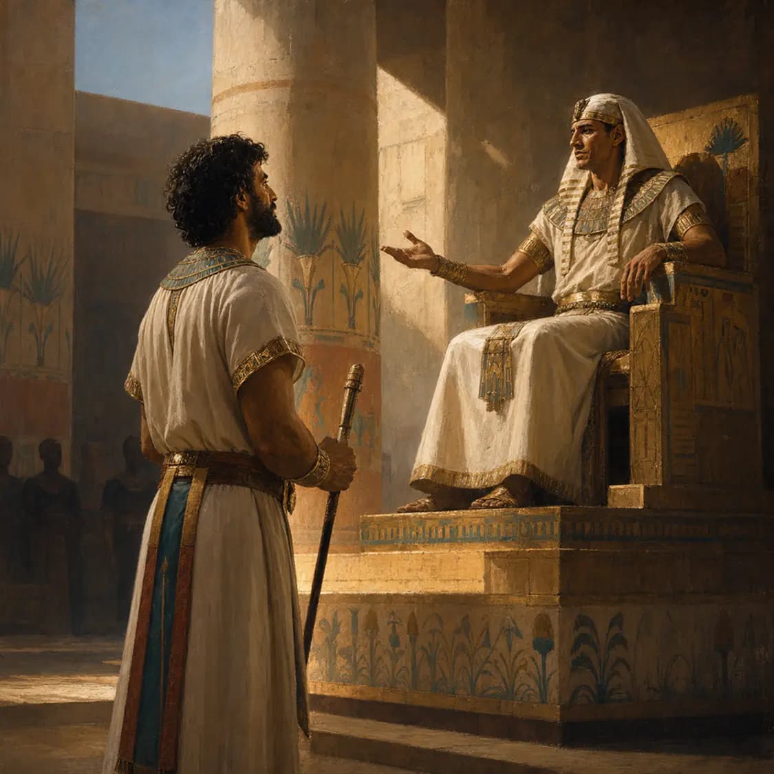 Joseph Rises from Prison to Power in Egypt