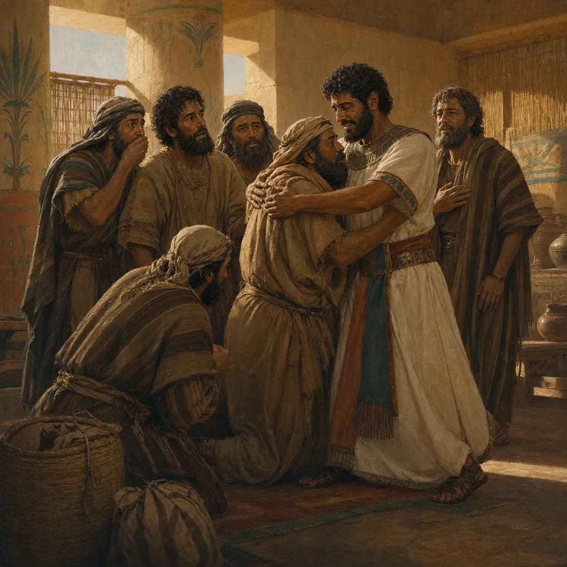 Joseph Reunites with His Brothers