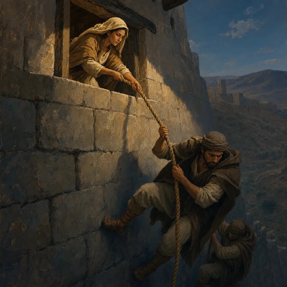 Rahab Helps the Spies