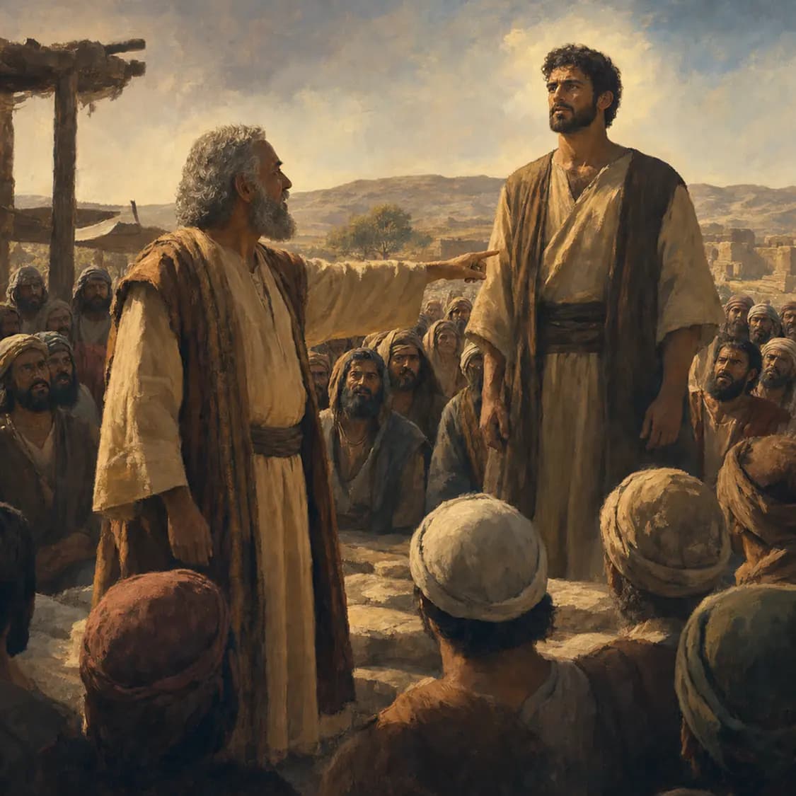 Israel Asks for a King and Saul Is Chosen