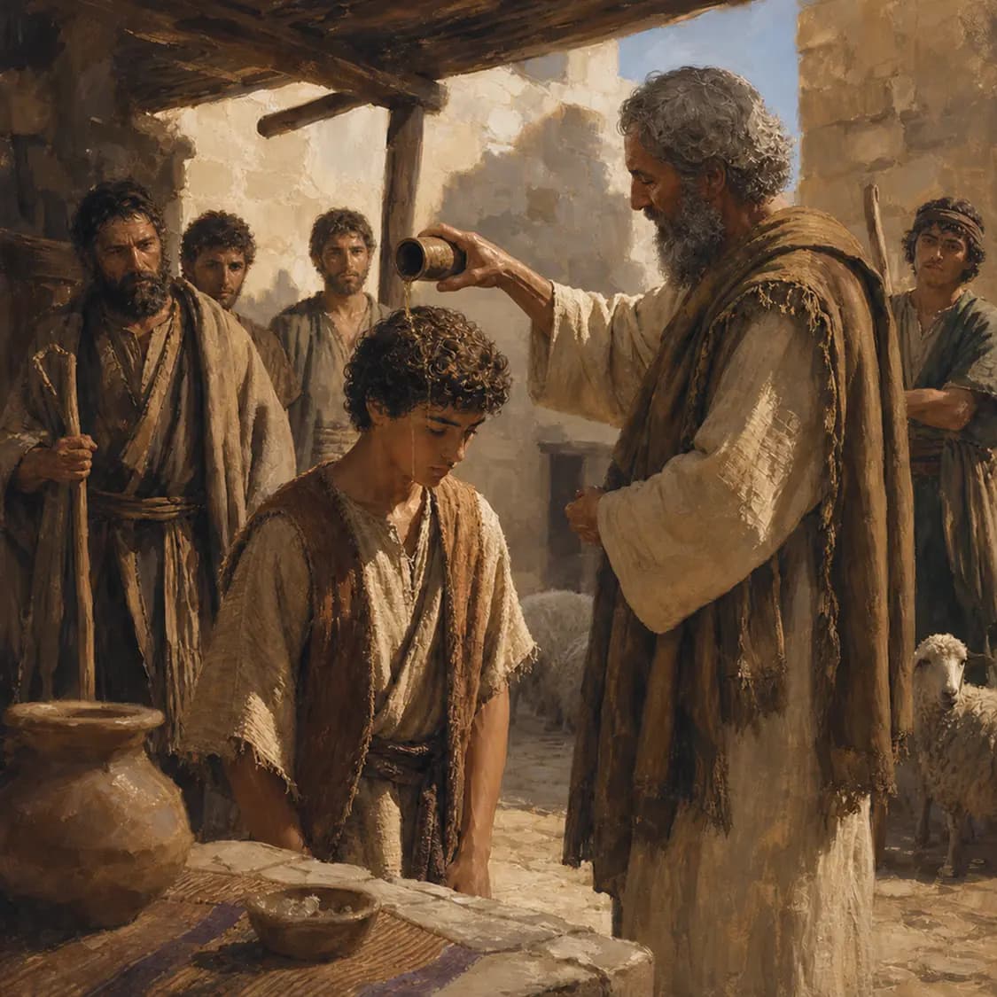 David Is Anointed as King