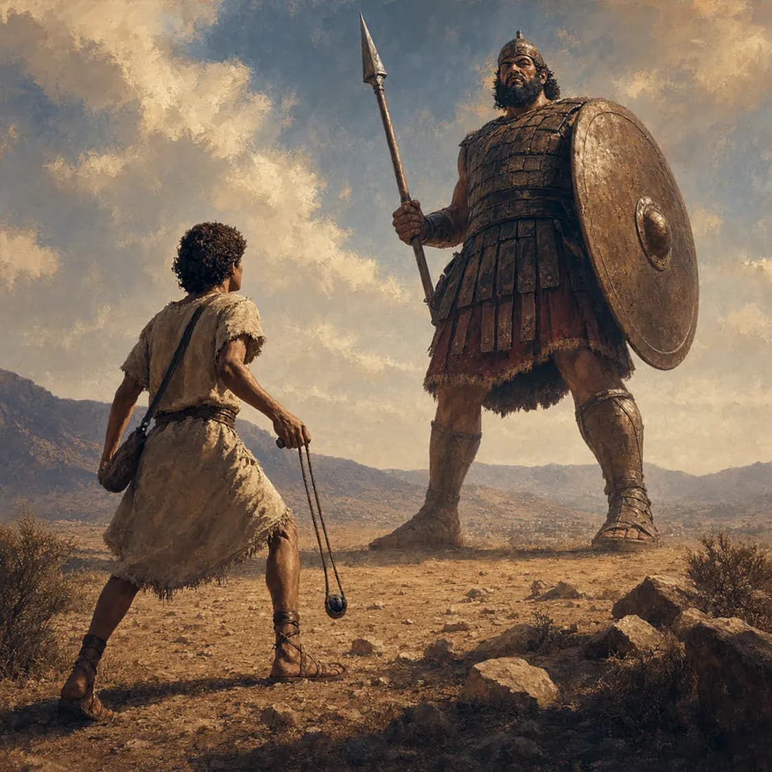 David and Goliath