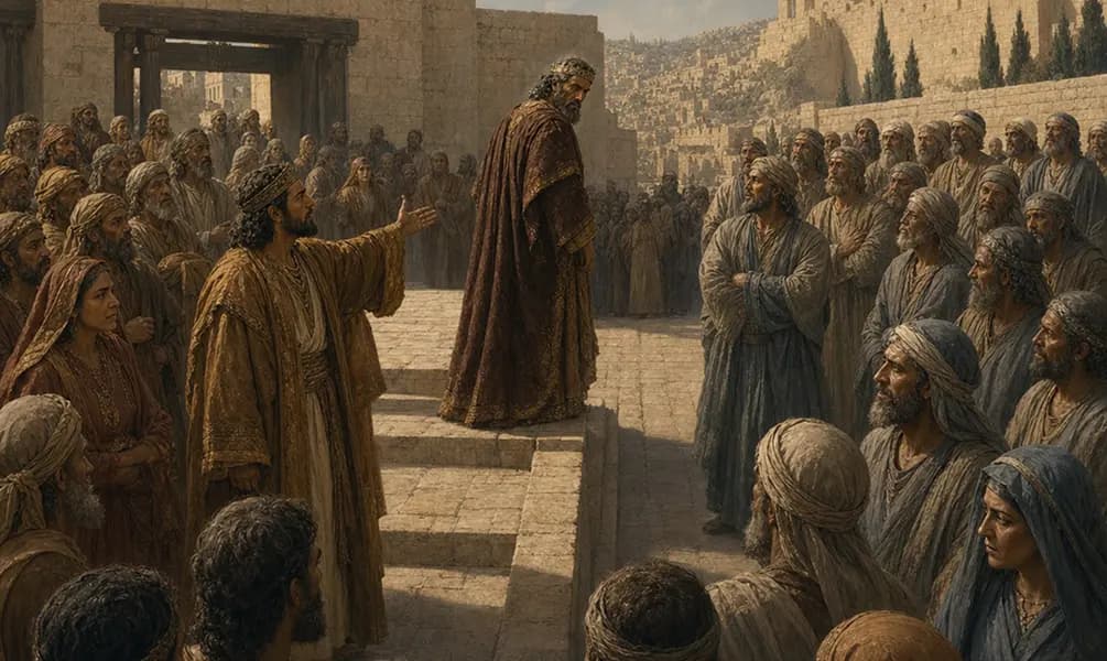 Solomon Turns Away and the Kingdom Divides