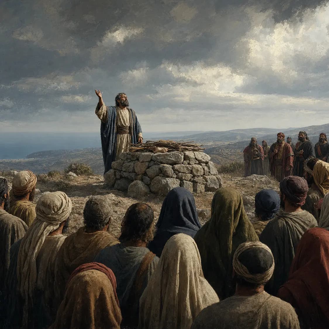 Elijah and the Test on Mount Carmel