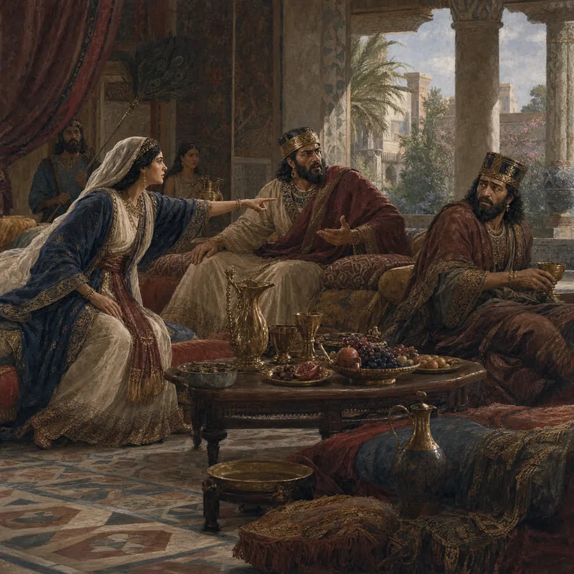 Esther Risks Her Life to Save Her People
