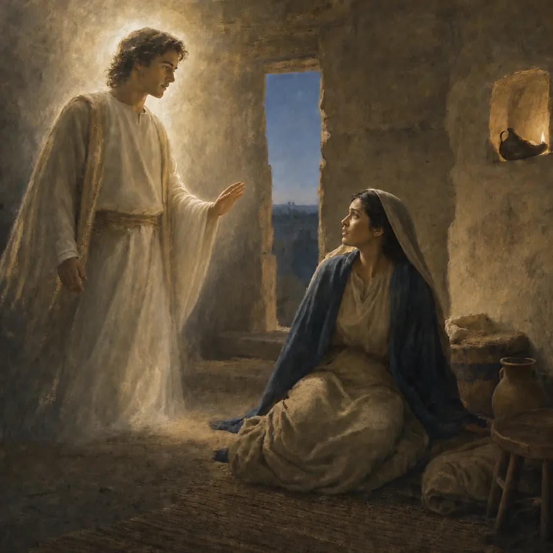 Gabriel Announces Jesus’ Birth to Mary