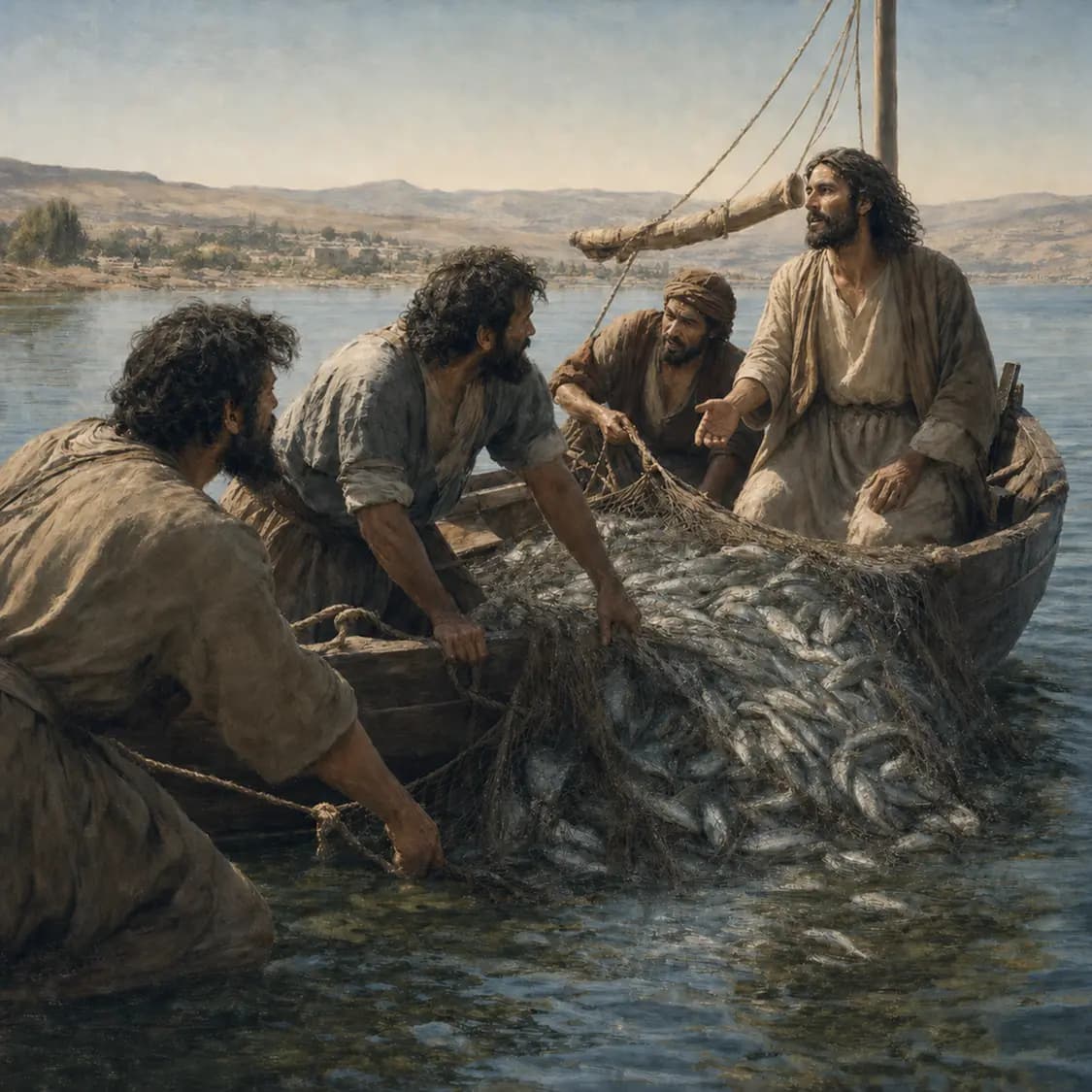 Jesus Calls the Fishermen