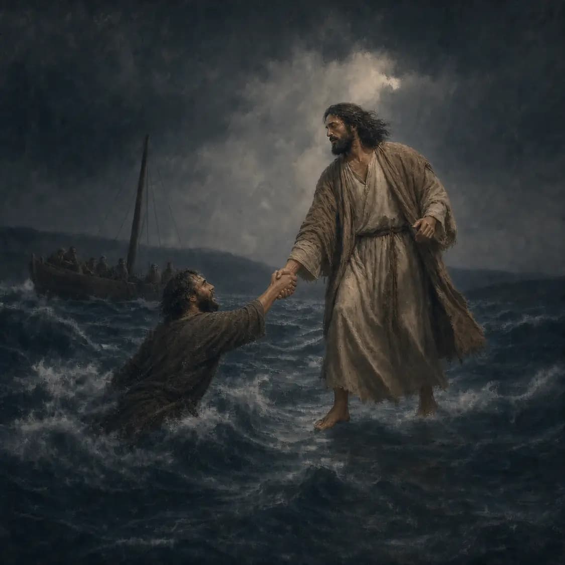 Jesus Walks on Water