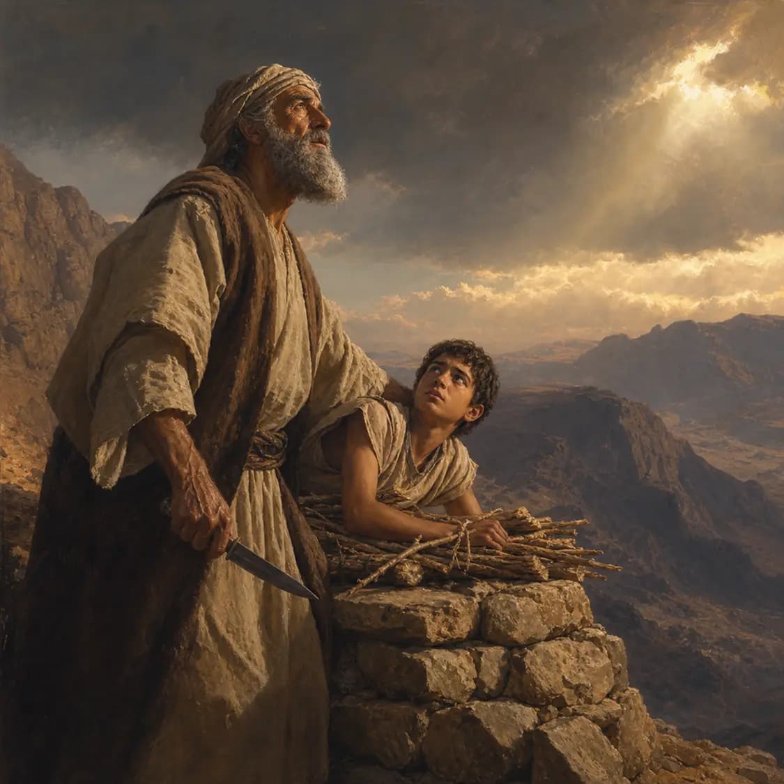 Abraham Offers Isaac