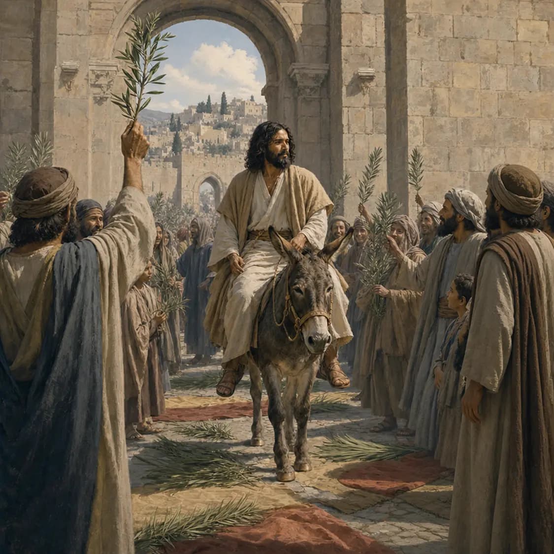 Jesus Enters Jerusalem