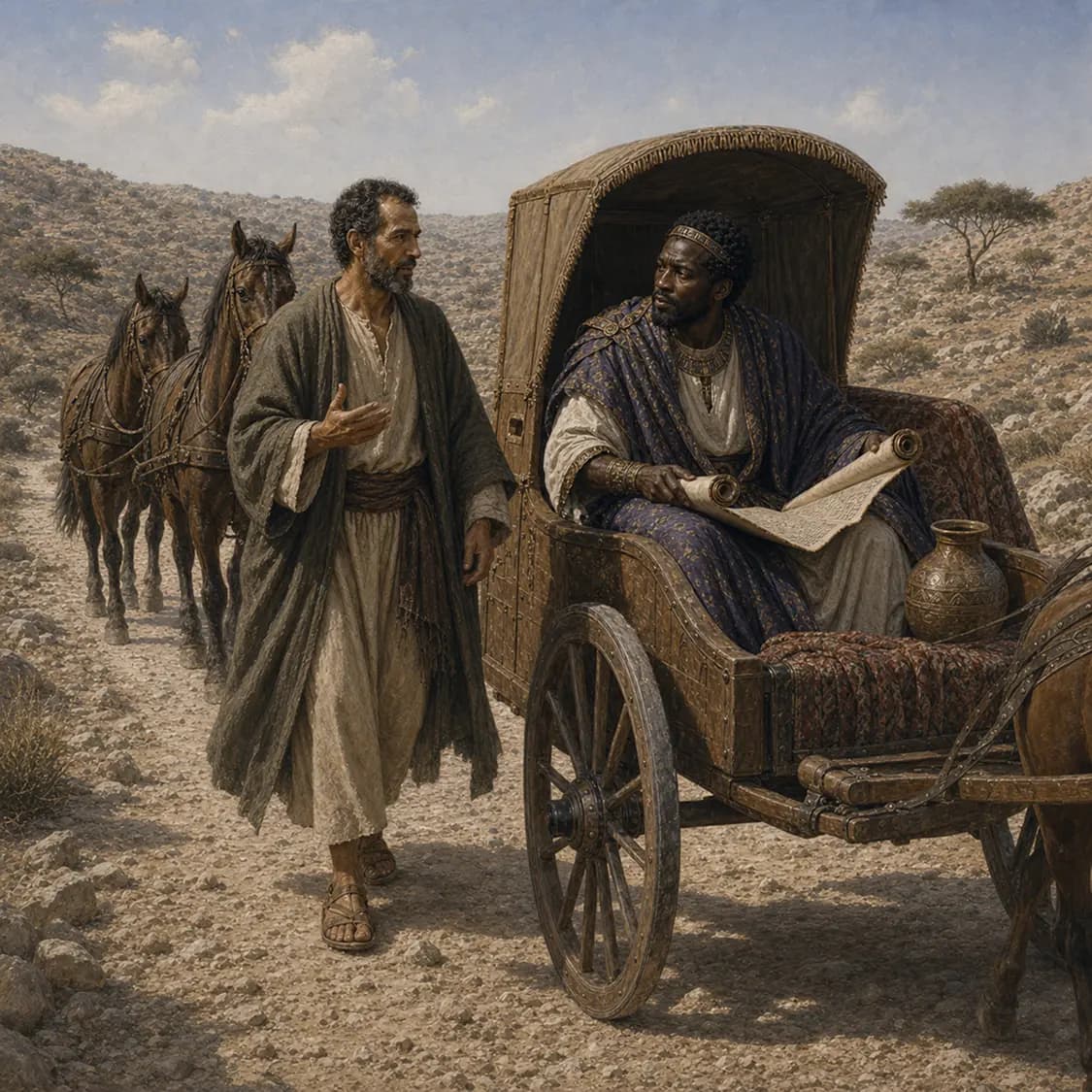 Philip and the Ethiopian Official