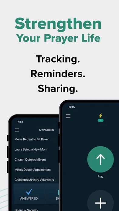 Official US iOS App Store screenshot for Echo Prayer