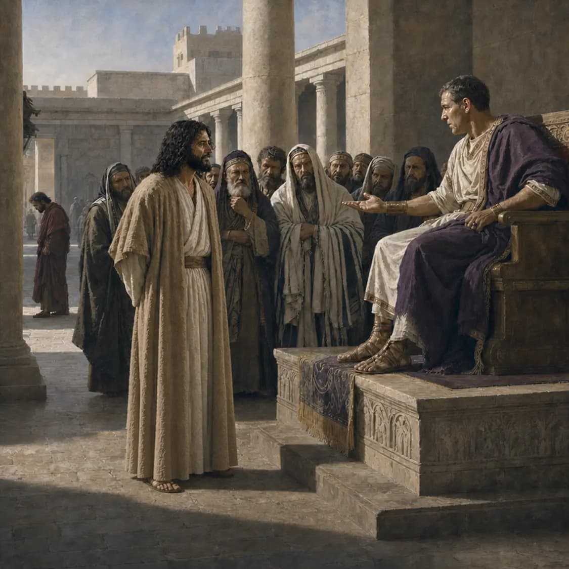 Jesus Before Pilate